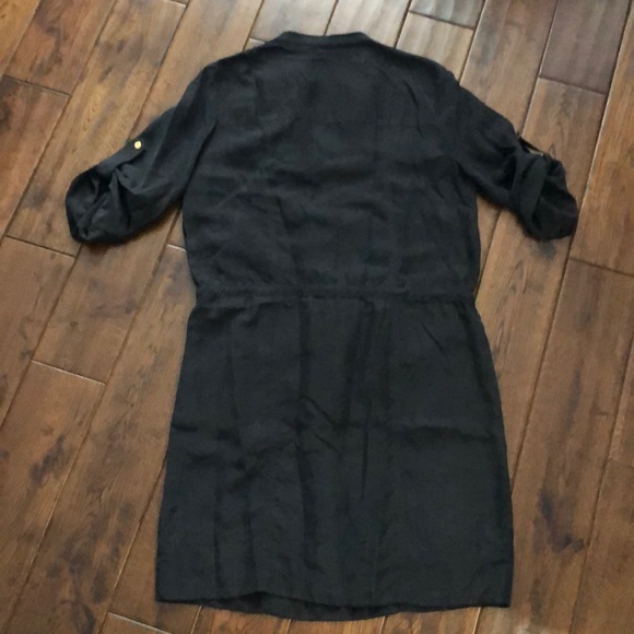 Michael Kors Black Safari Dress - Picture 3 of 4